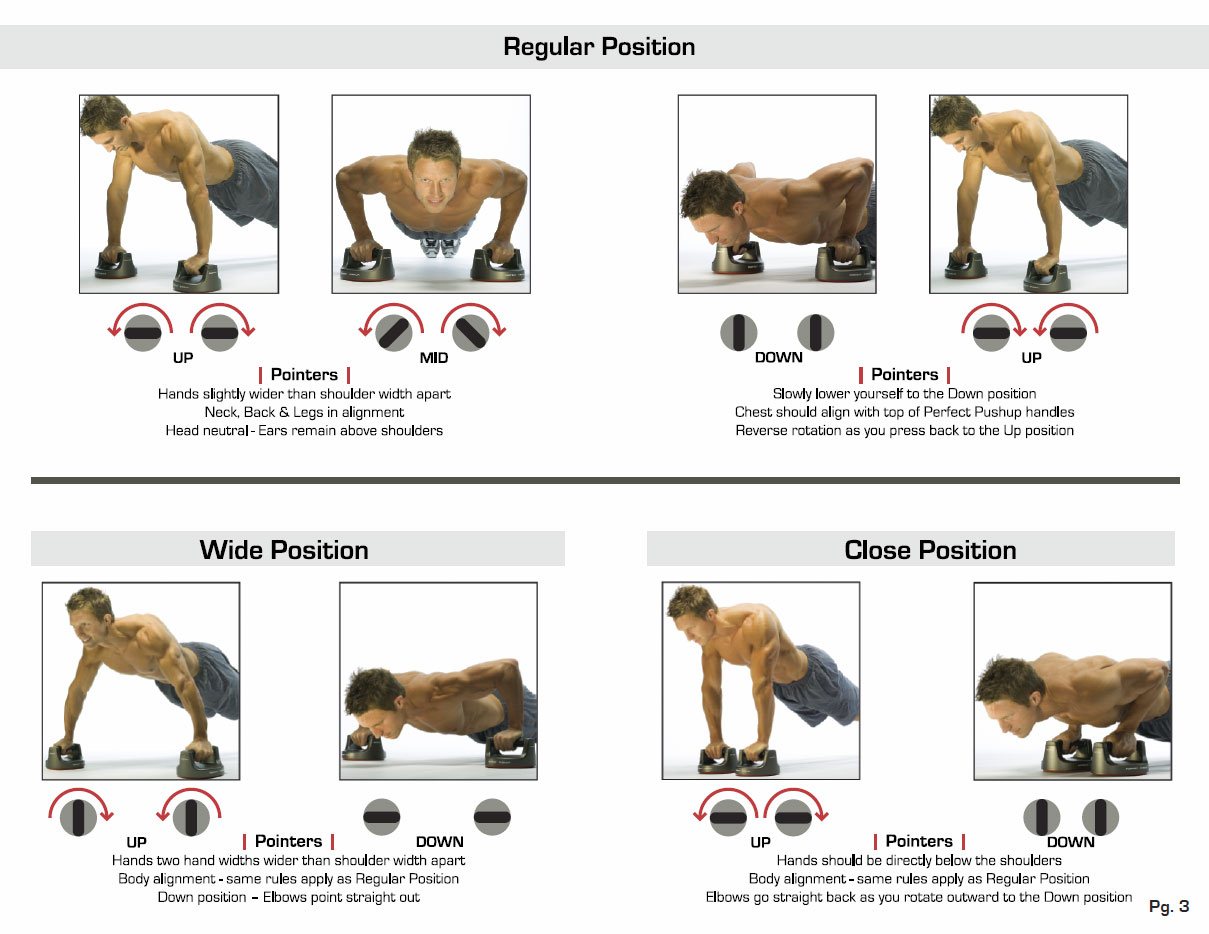 Push Up Bar Pro Rotating Singapore SPORTSCO