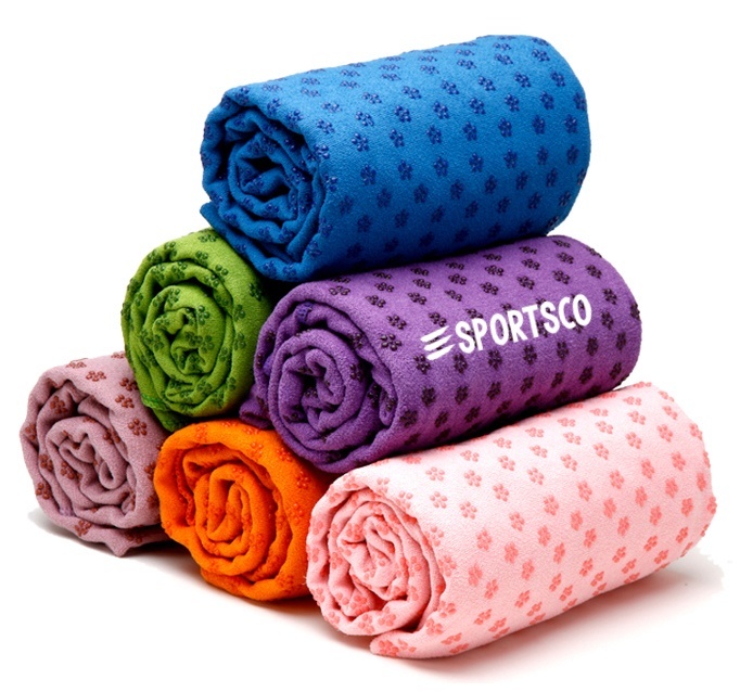 Yoga Mat Towel With Anti Slip Dots
